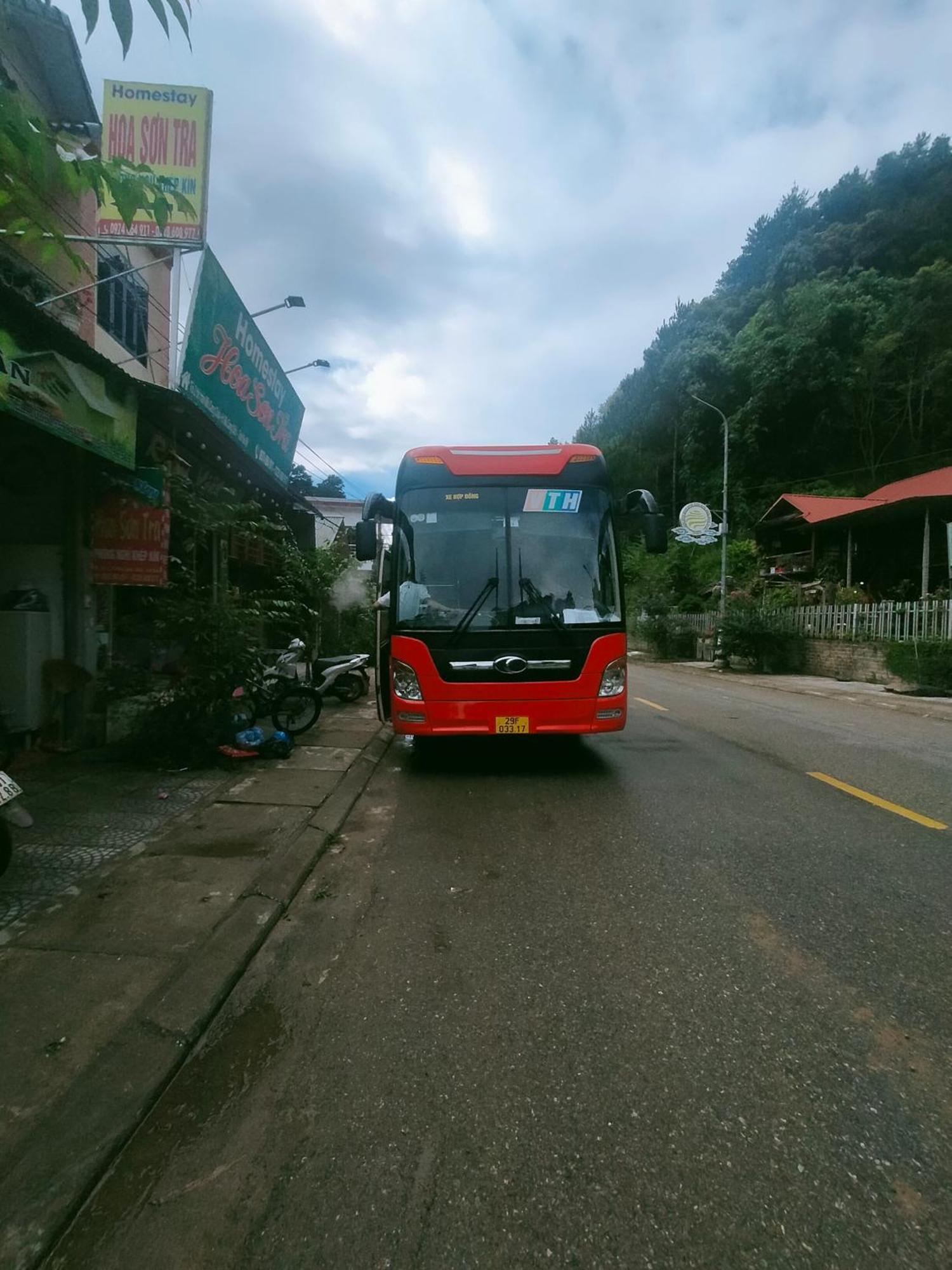 Hoa Son Tra Hotel Mu Cang Chai エクステリア 写真