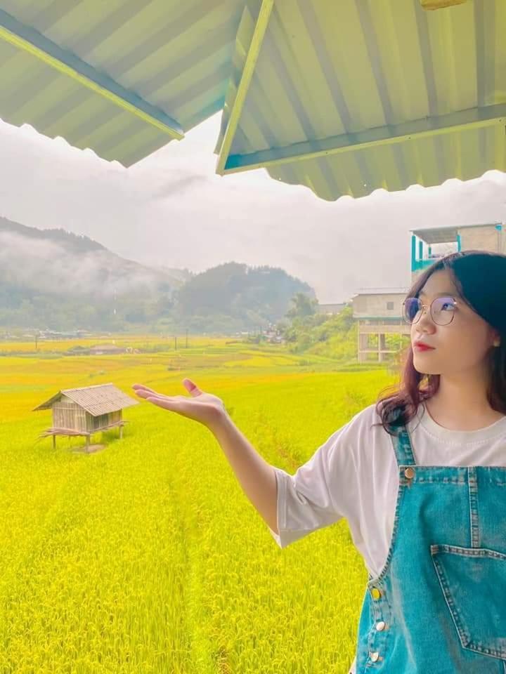 Hoa Son Tra Hotel Mu Cang Chai エクステリア 写真